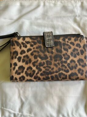 Brighton Leopard Print Wallet - Leopard